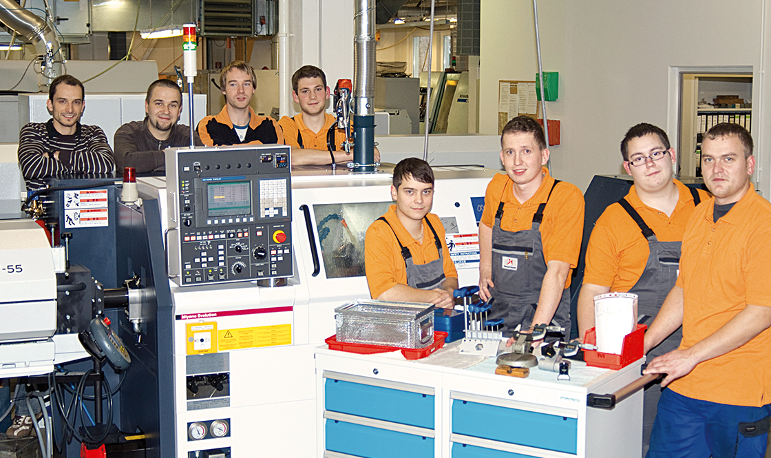 FeinwerkTechnik Geising - Ausbildung zum Zerspanungsmechaniker/in und Industriemechaniker/in